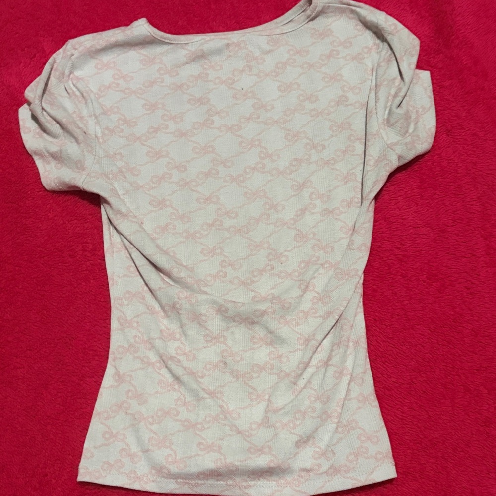 Women's Short Sleeve Tee - Pink Pattern